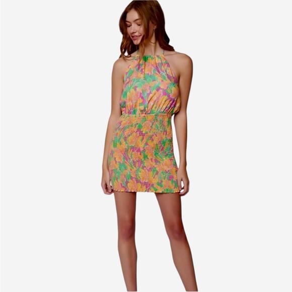 ^NWOT Lost + Wander Eternal Lights Mini Dress - Sz XS - Picture 2 of 9